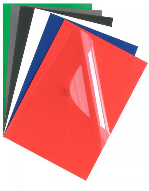 Albyco colored plastic bindingcovers