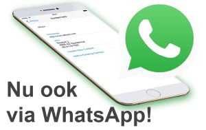 Albyco nu ook bereikbaar via Whatsapp