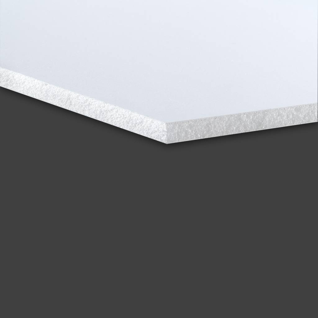 Plaque PVC expansé blanc 13mm