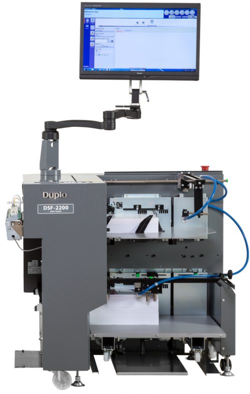 Duplo DSF-2200 screen