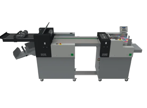Multigraf TOUCHLINE C375 PLUS, samen met het online vouwsysteem Touchline TF375