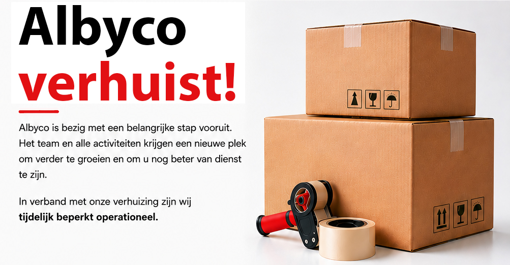 Albyco gaat verhuizen!